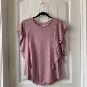 Flutter Sleeve Top